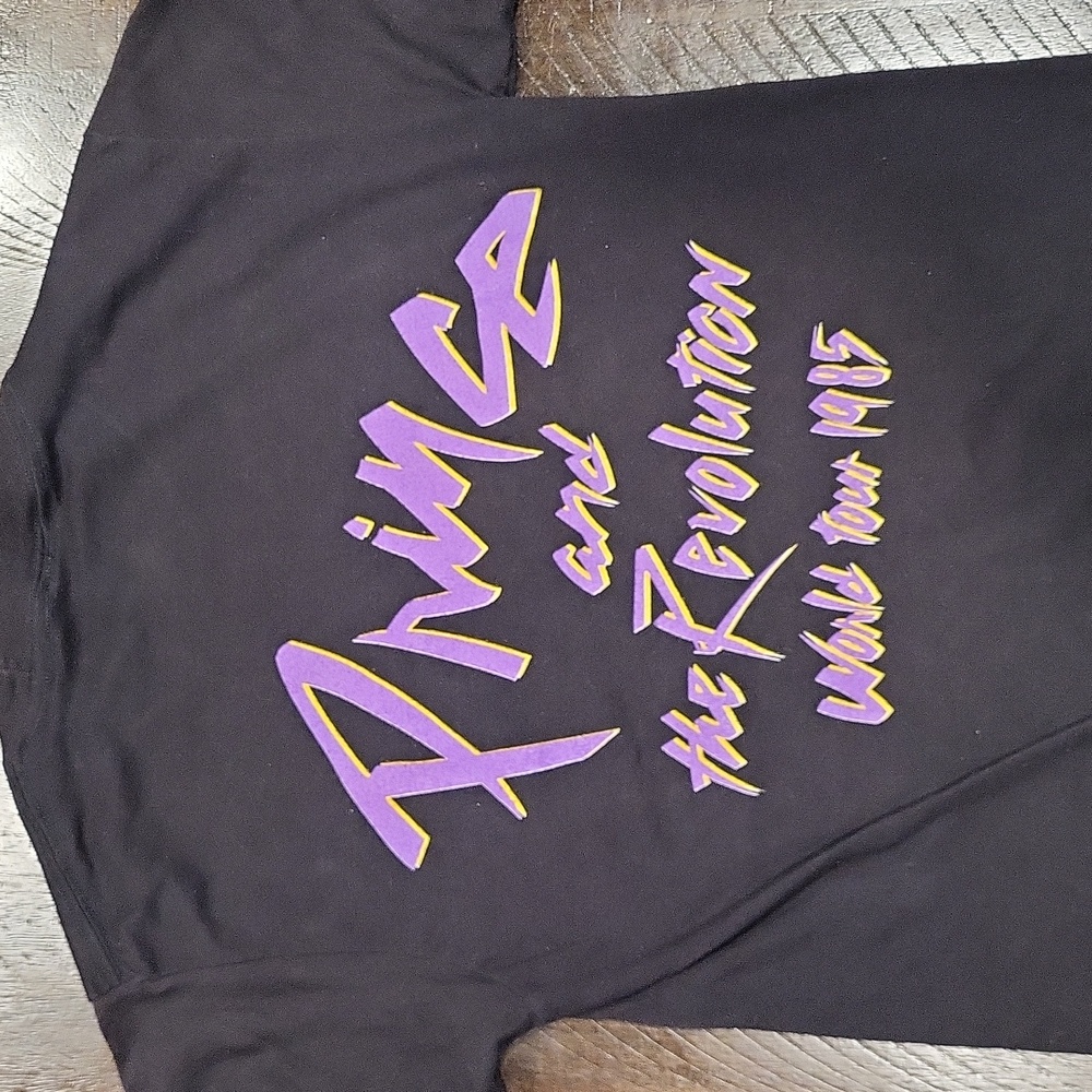 Vintage 1985 Prince and the Revolution Shirt World Tour Size M Single Stitch - Picture 6 of 9